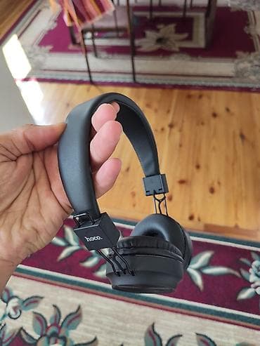 Hoco markalı naqilsiz qulaqcıq - Baş üstü (over-ear) dizayn, yumşaq