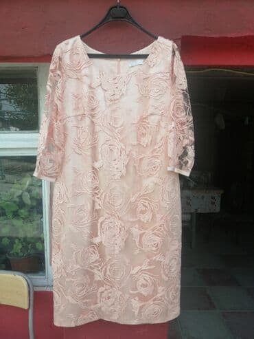 узбекское платье со штанами: Gumanize brend. Toy paltarı. Platya. Paltar. Don. 46 razmer. 46 ölçü — 1