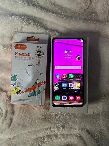 Samsung Galaxy A52, 128 GB, rəng - Mavi, Barmaq izi, Face ID