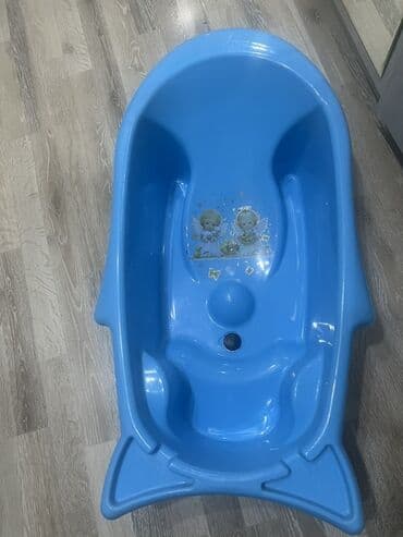 Məktəb çantaları: Məhsul: Uşaq vannası Təsvir: - Rəng: mavi - Material: möhkəm plastik — 1