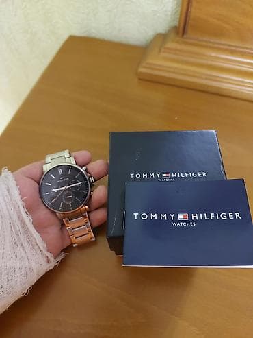 Qol saatı, Tommy Hilfiger, rəng - Gümüşü