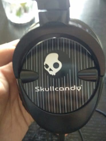 Наушники: Б/у Проводные Наушники, SkullCandy, цвет - Черный — 1