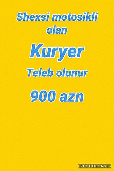 model axtarilir 2020: Moto-kuryer tələb olunur, Aylıq ödəniş, 1 ildən az təcrübə — 1