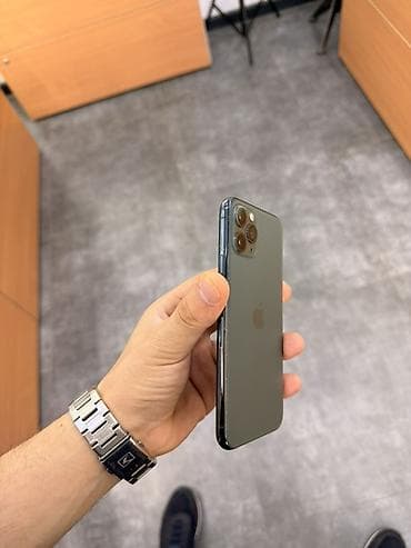 iphone 6 satış: IPhone 11 Pro, 64 GB, Matte Midnight Green, Face ID — 2