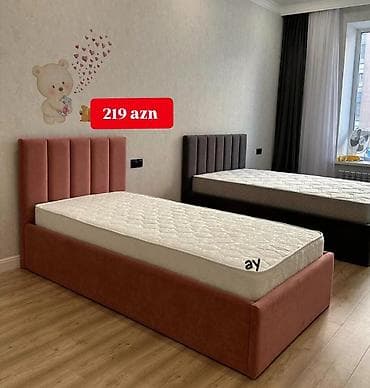 *Tək nəfərlik çarpayı* Ölçü: 90×200 sm 🔹 Müasir və zövqlü dizayn 🔹