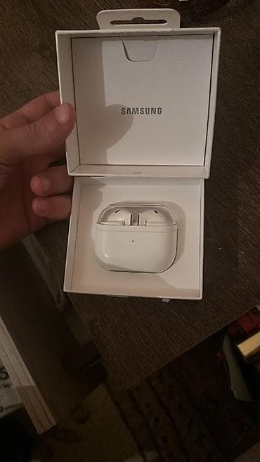 Simsiz (Bluetooth) Qulaqcıqlar, Samsung, rəng - Ağ