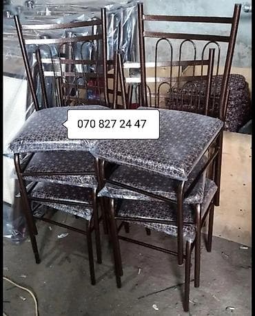 tarqovu restoran: Stol və stullarin topdan pərakəndə satışı. Dest və ya tək -tek satisi — 6