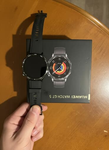 addım ölçən saat: İşlənmiş, Smart saat, Huawei, Suya davamlı, rəng - Qara — 2