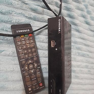 Смарт ТВ приставки: EVROMAX rəqəmsal TV qəbulu üçün set-top box Xüsusiyyətlər: - Model — 2