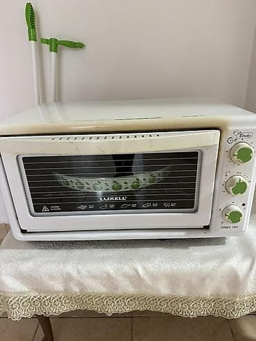 soba bosch: Luxell elektrik mini soba - Brend: Luxell - Rəng: ağ - Ön şüşə qapı — 1