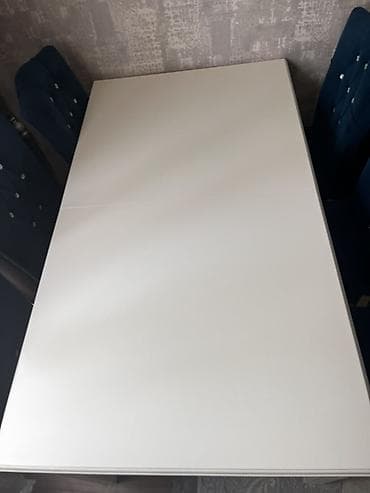Qonaq otağı üçün, Yeni, Dördbucaq masa, 6 stul — 2