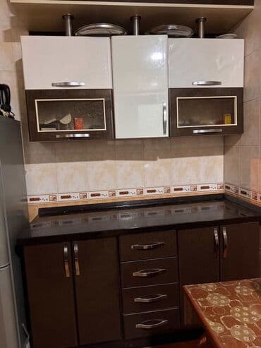 мебель для кухни бу: Mətbəx mebeli dəsti - Üst və alt şkaflardan ibarət funksional dəst - — 2