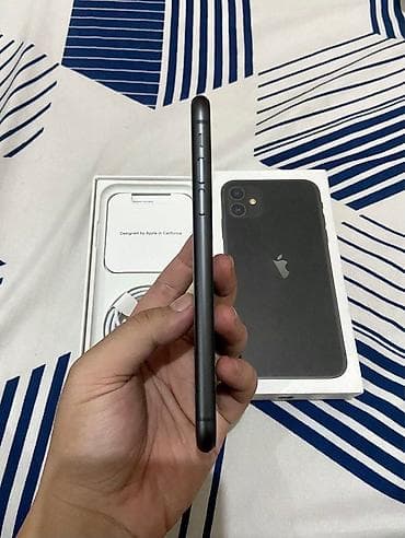 i̇pone 5: IPhone 11, 128 GB, Qara, Face ID — 2