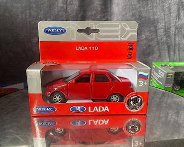 Коллекционная модель Lada VAZ 110 Red 1998 Welly Scale 1:34 Art.