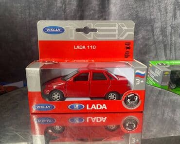 metbex tavan modelleri: Коллекционная модель Lada VAZ 110 Red 1998 Welly Scale 1:34 Art. — 1