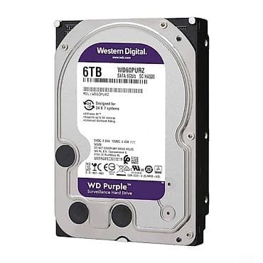 hdd 2 t: HDD WD Purple 6TB Şəhər: Bakı Malın tipi: Sərt disklər (HDD, SSD) — 1