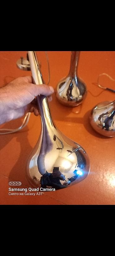 Digər ev dekoru: Çılçıraq, 3 lampa, Metal — 2