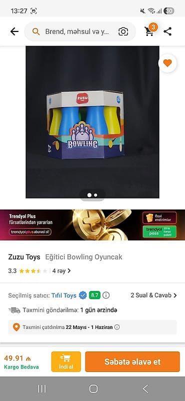 Zuzu Toys – Eğitici Bowling Oyuncağı real giymeti 50manatdi biz lalafo.az -da Zuzu Toys – Eğitici Bowling Oyuncağı real giymeti 50manatdi biz