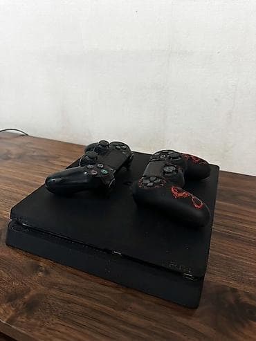 sony srs: Sony PlayStation 4 Slim oyun konsolu - Model: PlayStation 4 Slim – — 1