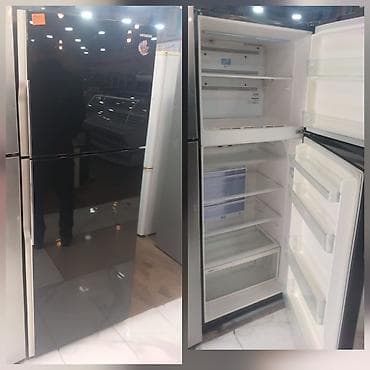 2 qapılı Hitachi Soyuducu Satılır, rəng - Qara