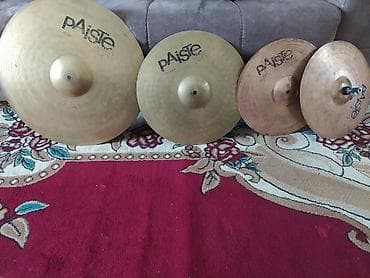 Paiste zillər dəsti - Marka: Paiste - Seriya: 101 Brass (loqoda “101” — 1