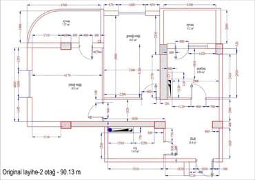 podmayak mənzillər: 2 otaqlı, Yeni tikili, m. Həzi Aslanov, 90 kv. m — 9