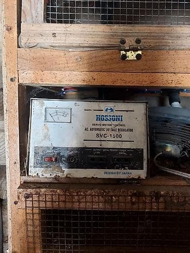 JONCHN SVC-3000W + HOSSONI SVC-1500 avtomatik gərginlik — 5