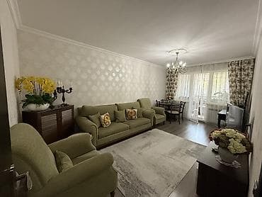 Mənzillər: Bakı, 8-ci kilometr, 3 otaqlı, Köhnə tikili, m. Xalqlar Dostluğu, 74 kv. m — 2