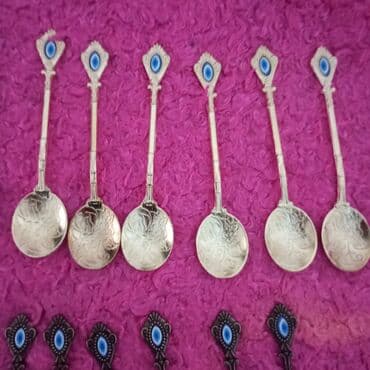 qaşıq dəstləri: Gözmünçugulu. qirmizi. däşlarla. müräbbä. qaşiglari — 10