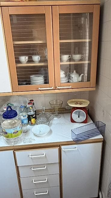 agac qapi: Mətbəx mebeli dəsti - Komplekt: üst və alt şkaf modulları, şüşə — 3