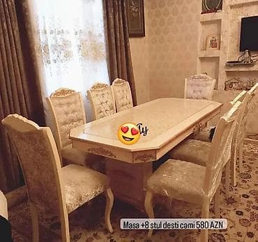 acılıb yığılan stol: Masa — 1