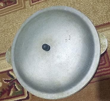 Tava, rəng - Gümüşü, Alüminium, Rusiya