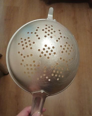 Elan aktivfi Metal süzgəc – əl tutacaqlı - Material: alüminium rəngli