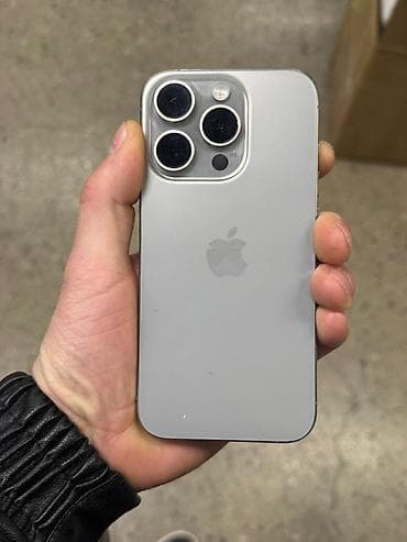 iphone 10 s: IPhone 15 Pro, 256 GB, Natural Titanium, Face ID, Simsiz şarj, Sənədlərlə — 5