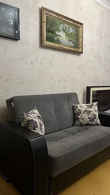 sederek divan: İki nəfərlik kompakt divan - Rəng: tünd boz oturacaq və arxa hissə — 3