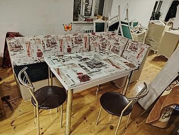 tap az masa ve oturacaqlar: SAMİRƏ 🦋 Metbext divani masasi 2 oturcaq daxil 250m Divan bazalidi — 1