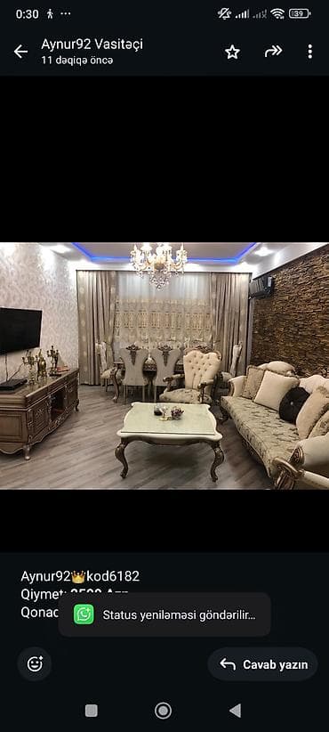 xan agro: Aynur92👑kod6182 Qiymet: *2500 Azn* Qonaq desti satilir Deste — 1