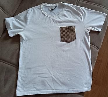 Futbolka, Gucci, M, rəng - Ağ — 1