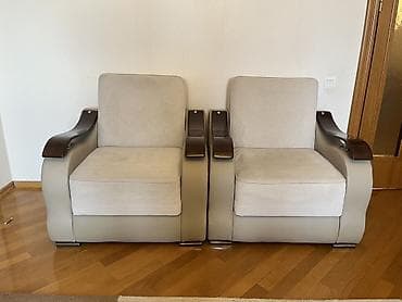 ikinci el iskaf: İşlənmiş, Di̇van-kravat, 2 kreslo, Divan, Bazalı, Açılan — 3