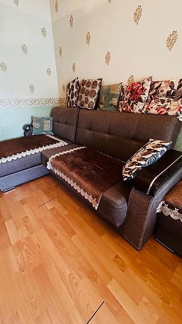 heyet ucun divan: Künc divan, Açılan, Parça — 4