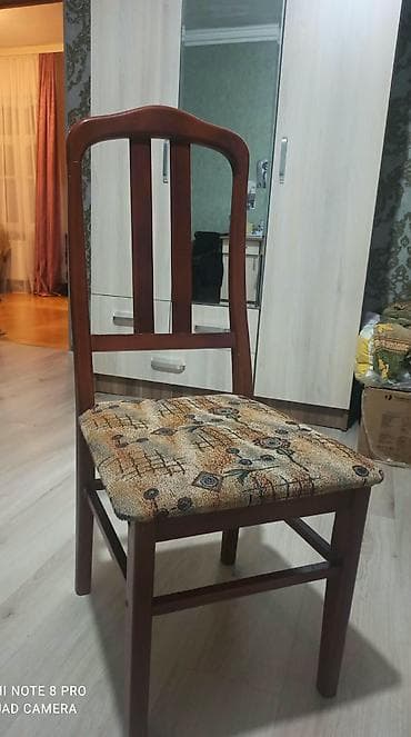 stolun: Taxta karkaslı nahar/mətbəx stulu 80Azn-6 Ədəddi - Material: bərk — 1