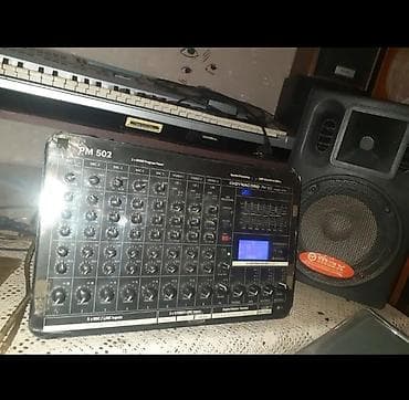 ses kartlari: Yeni nəsil Dynacord PM 502 – aktiv mikser/powered mixer — 9