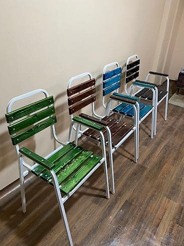 stul 30 azn: Yeni, Dördbucaq masa, Açılmayan, Stullar ilə, Taxta, Azərbaycan — 1