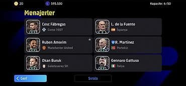 EFootball hesabı/squad satışı – yüksək reytinqli komanda və zəngin — 9