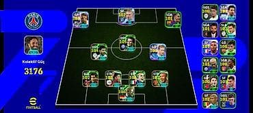 EFootball hesabı – PSG temalı komanda qurulumu - Oyun: eFootball -