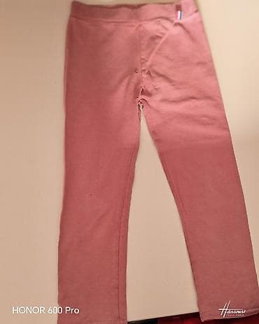 Qadın leggings şalvar - Rəng: toz pembe/çəhrayı - Model: dar kəsimli