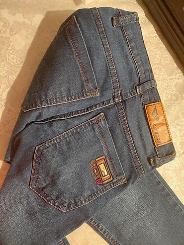 2 yas: Cins şalvar.5man.uzunluğu 70sm ikisi bir şəkildə olan 5/6 yasa — 2