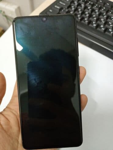 samsung телефон: Samsung Galaxy A41, 64 ГБ, цвет - Черный, Сенсорный — 1