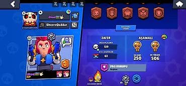 bas gitara: Brawl Stars hesabı – ətraflı məlumat - Kupa: 2535 (maksimum 2539) — 3
