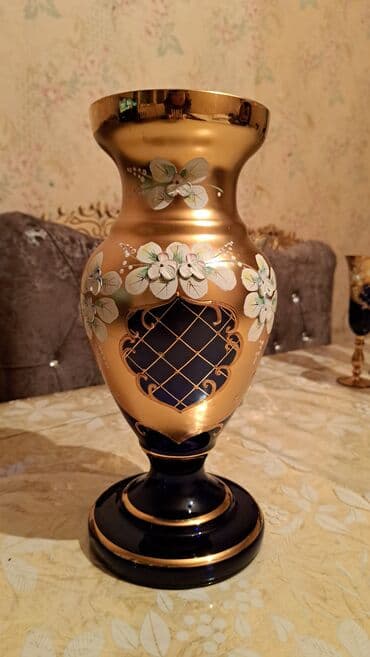 Товары для праздников: Одна ваза, Богемское стекло — 2